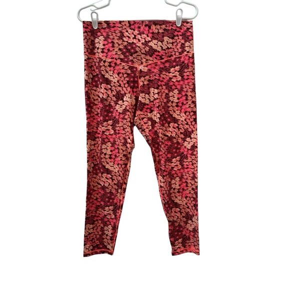 Printed Leggings Athleisure Activewear Workout Yoga Pants - Picture 1 of 6